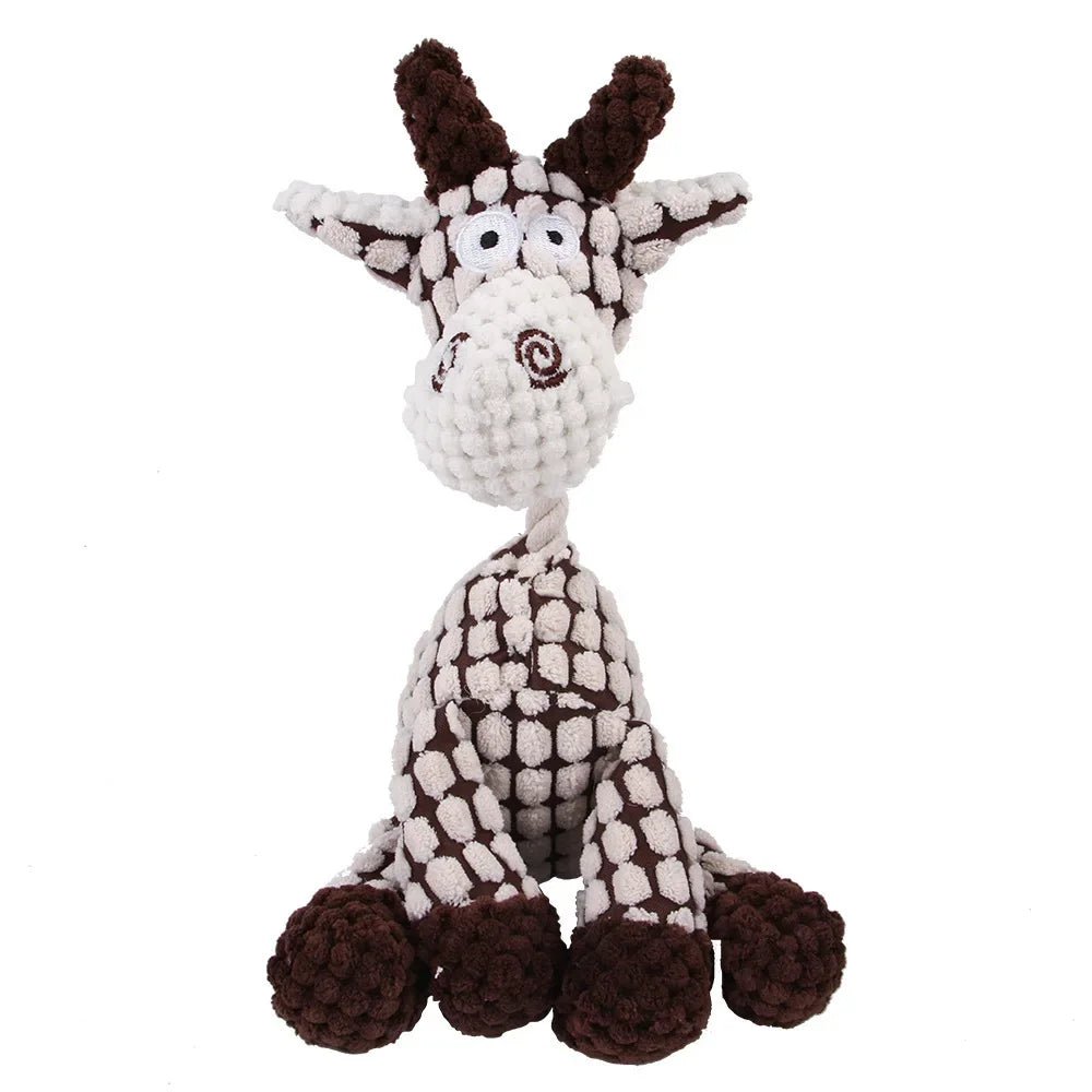 Peluche pour chien blanc (CuriousDonkey™) Palais Canin