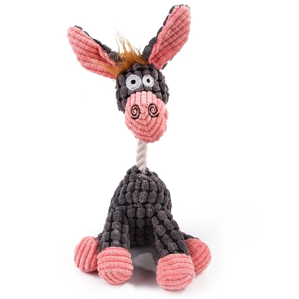 Peluche rose pour chien (CuriousDonkey™) Palais Canin
