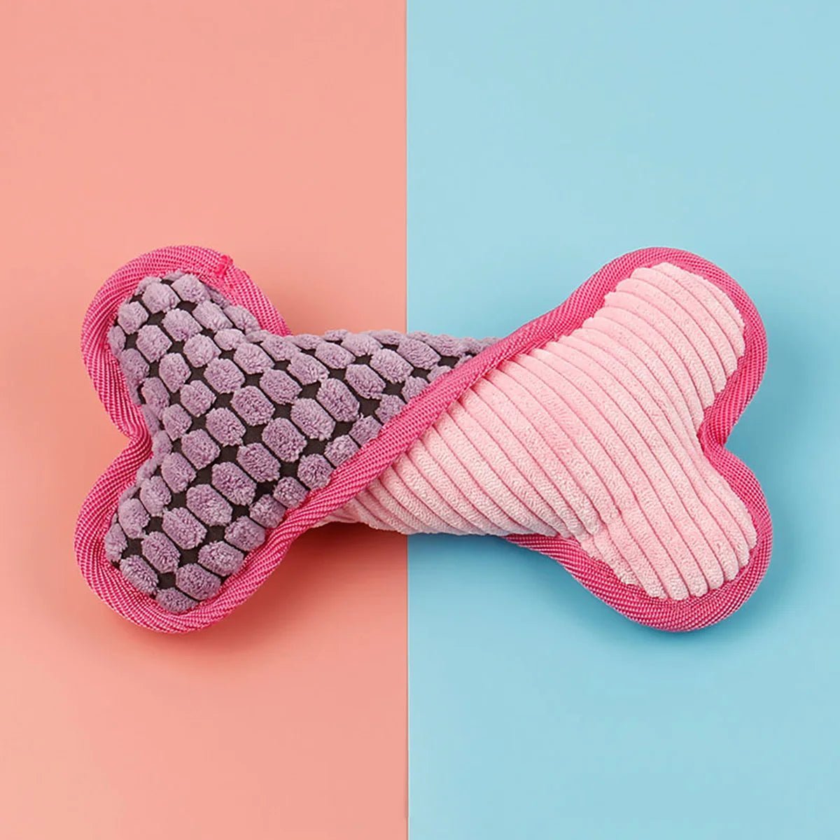 Peluche rose pour chien os (FlexibleBone™) Palais Canin