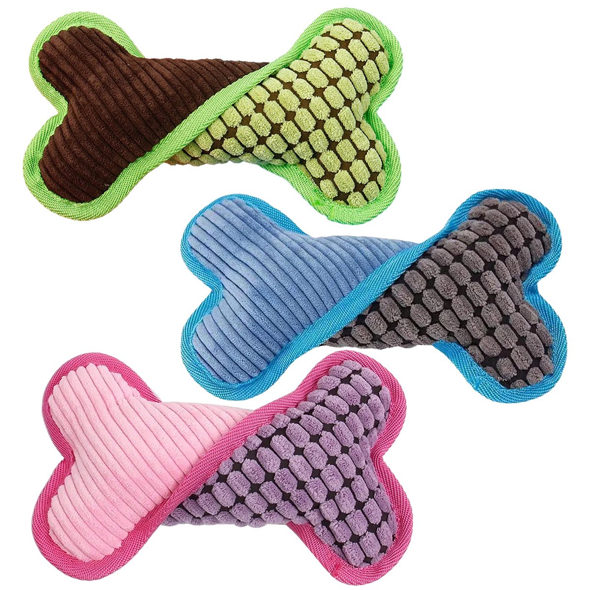 Plusieurs os peluche pour chien (FlexibleBone™) Palais Canin
