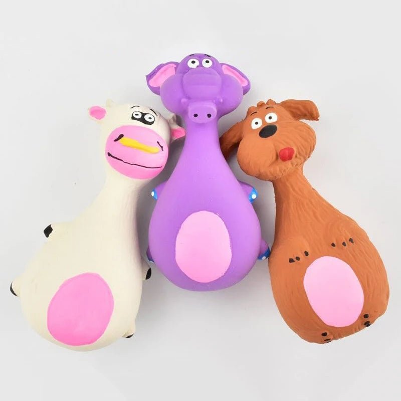 Présentation de trois jouets pour chien (SmallMonster™) Palais Canin