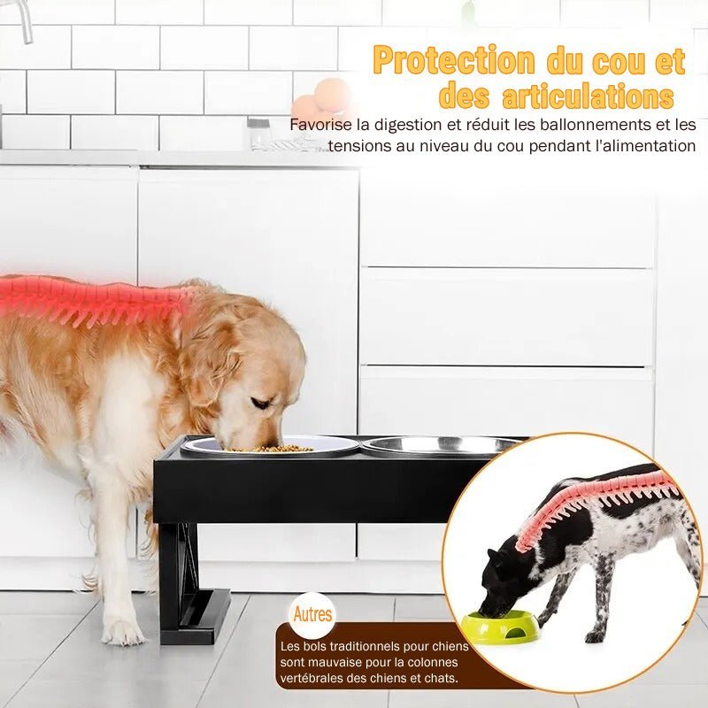 Protection pour le cou, gamelle pour chien (NoRiskForLoveâą) Palais Canin