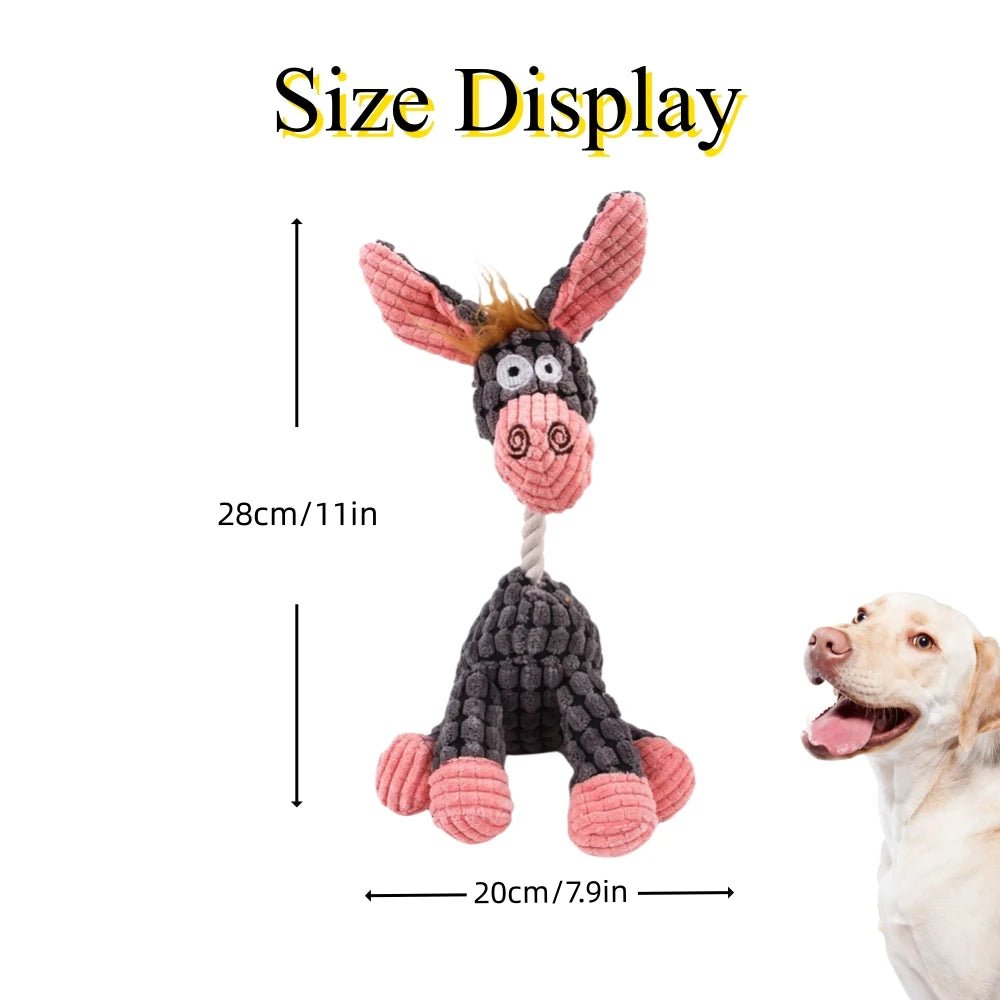 Taille peluche pour chien (CuriousDonkey™) Palais Canin