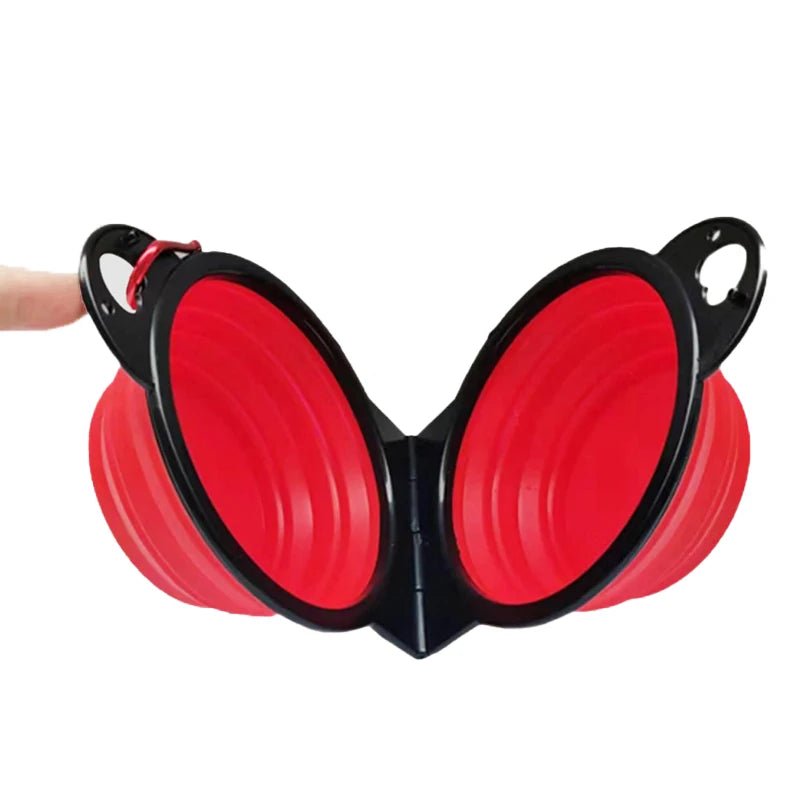 Gamelle pliable rouge pour chien (TwoHungryâą) Palais Canin