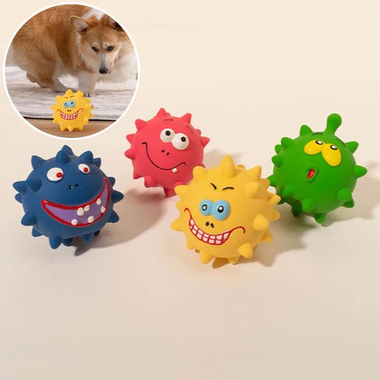 Chien jouant avec jouet - LittleMonsters