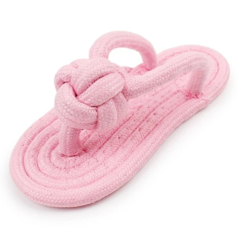 Jouet pour chien sandale rose - ExoticSandal