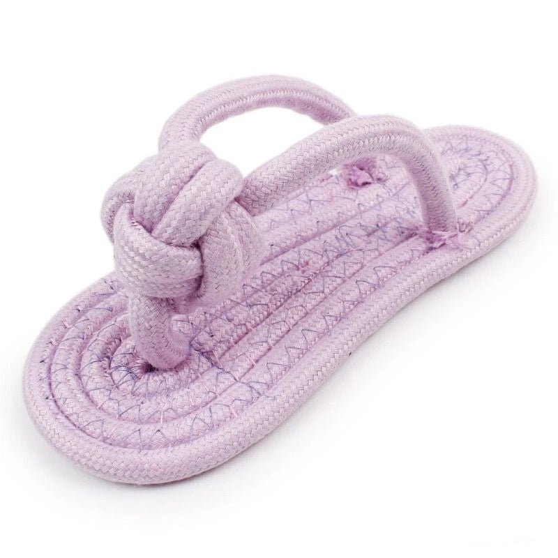 Jouet pour chien sandale violet - ExoticSandal