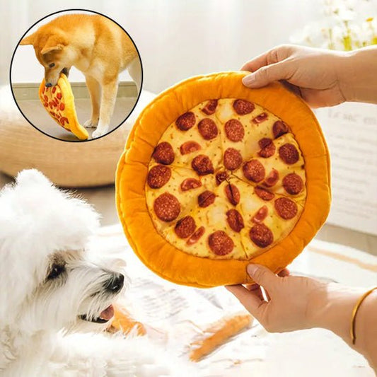 Peluche pizza avec chien - PerroniPizza
