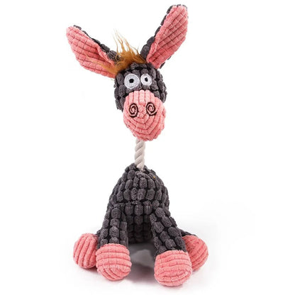 Peluche rose pour chien (CuriousDonkey™) Palais Canin