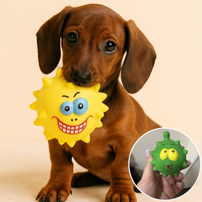 Petit chien avec jouet - LittleMonsters