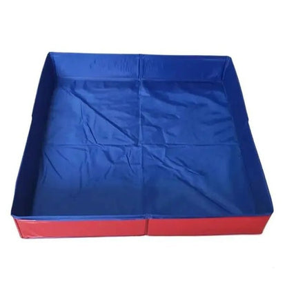 Piscine pour chien bleu et rouge (PoolParty™) Palais Canin