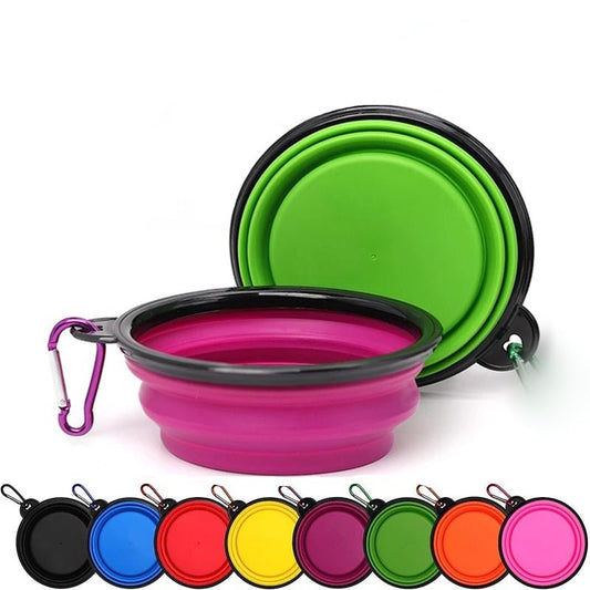 Plusieurs couleurs de gamelle pliable pour chien (NeverHungry™) Palais Canin